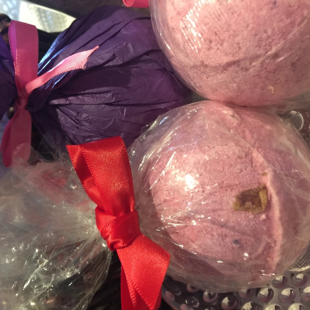 Rose Bath Bombs!